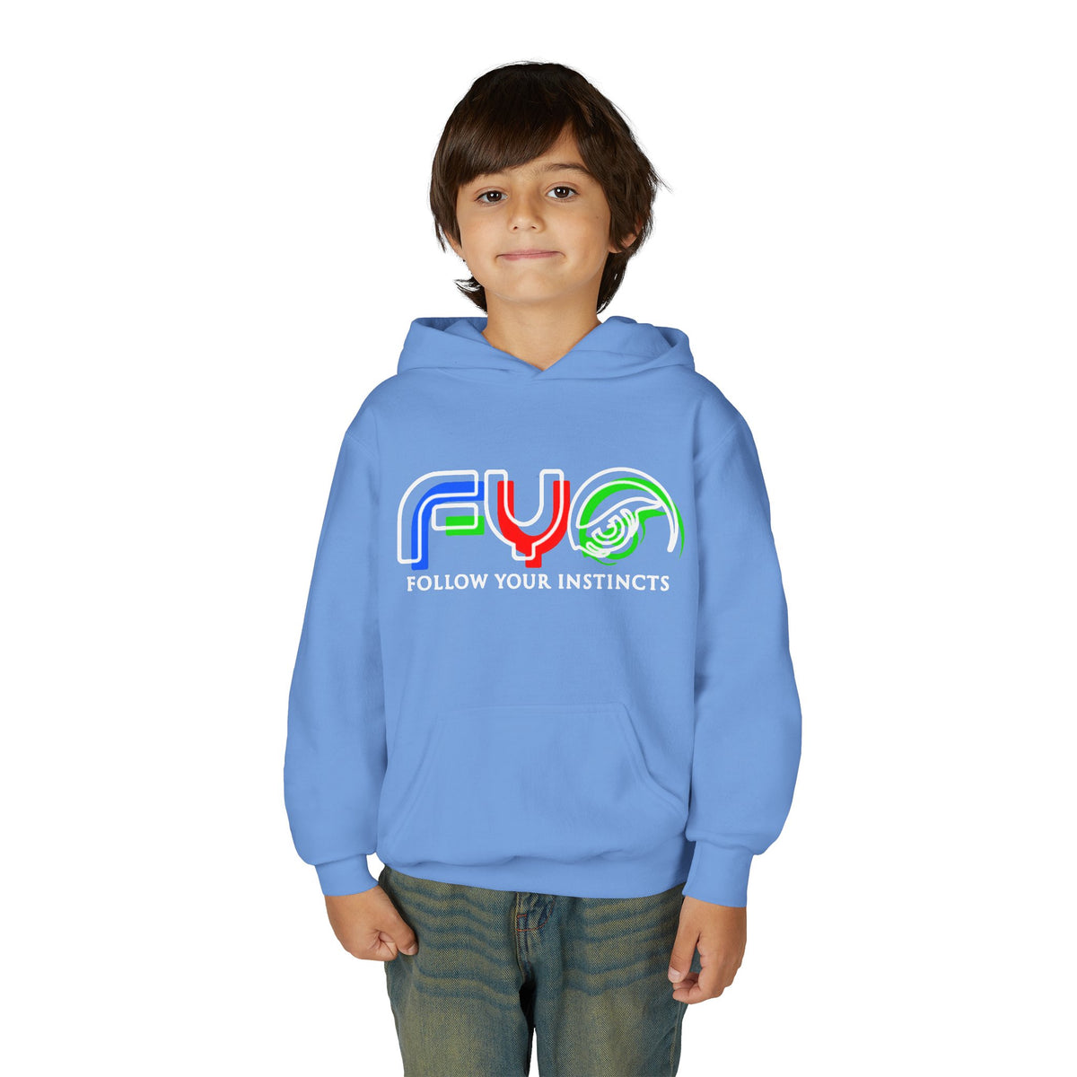 Seeing Double Youth Hoodie