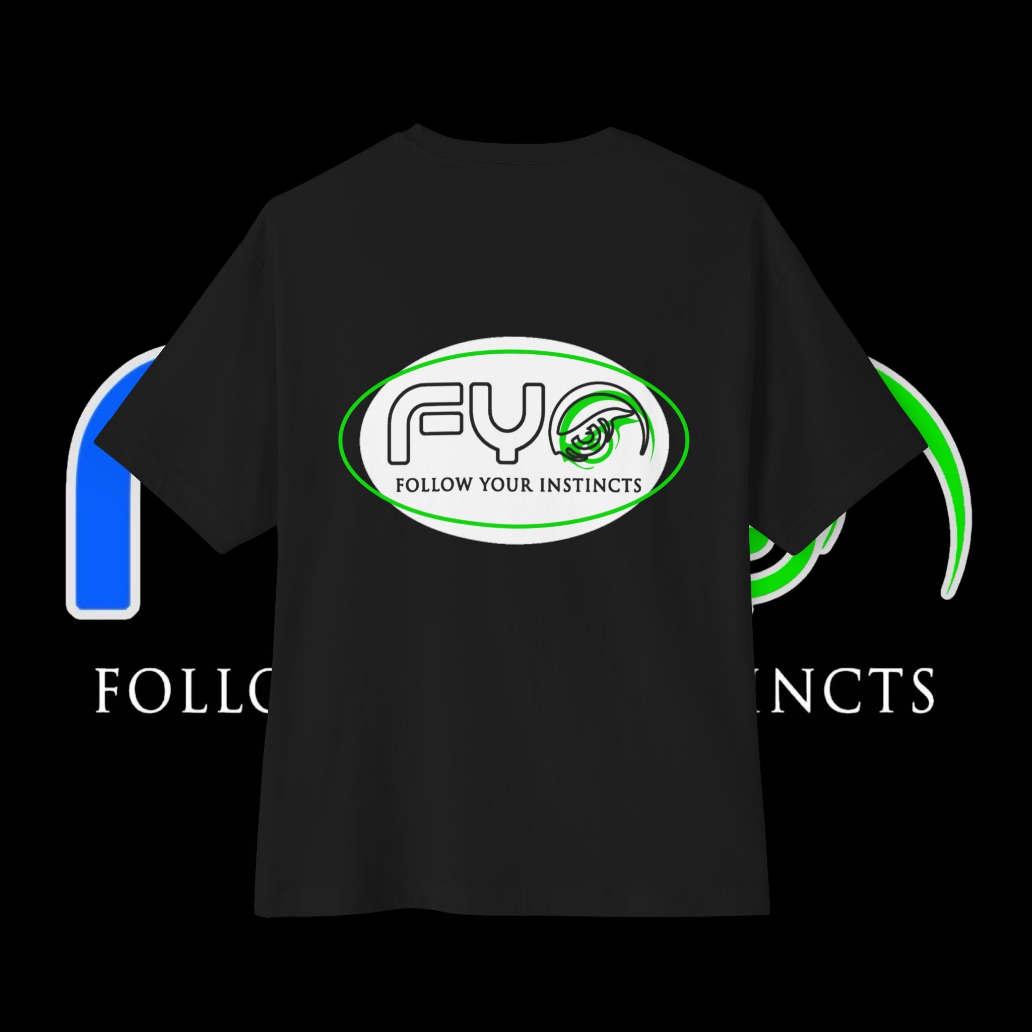 Product of Time; Boxy Tee Green