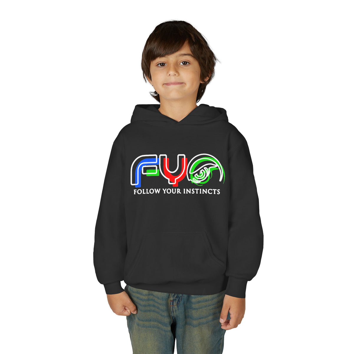 Seeing Double Youth Hoodie