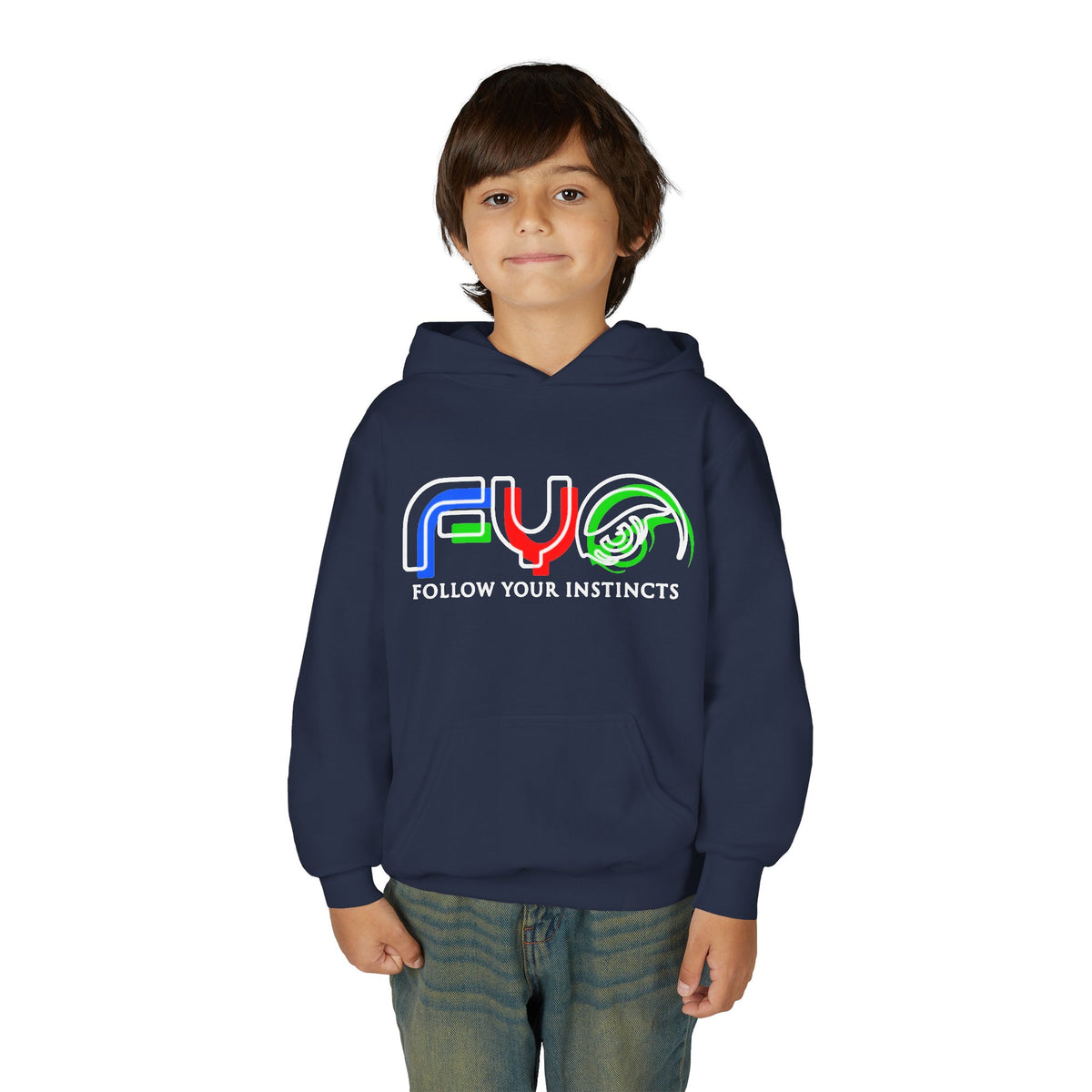Seeing Double Youth Hoodie
