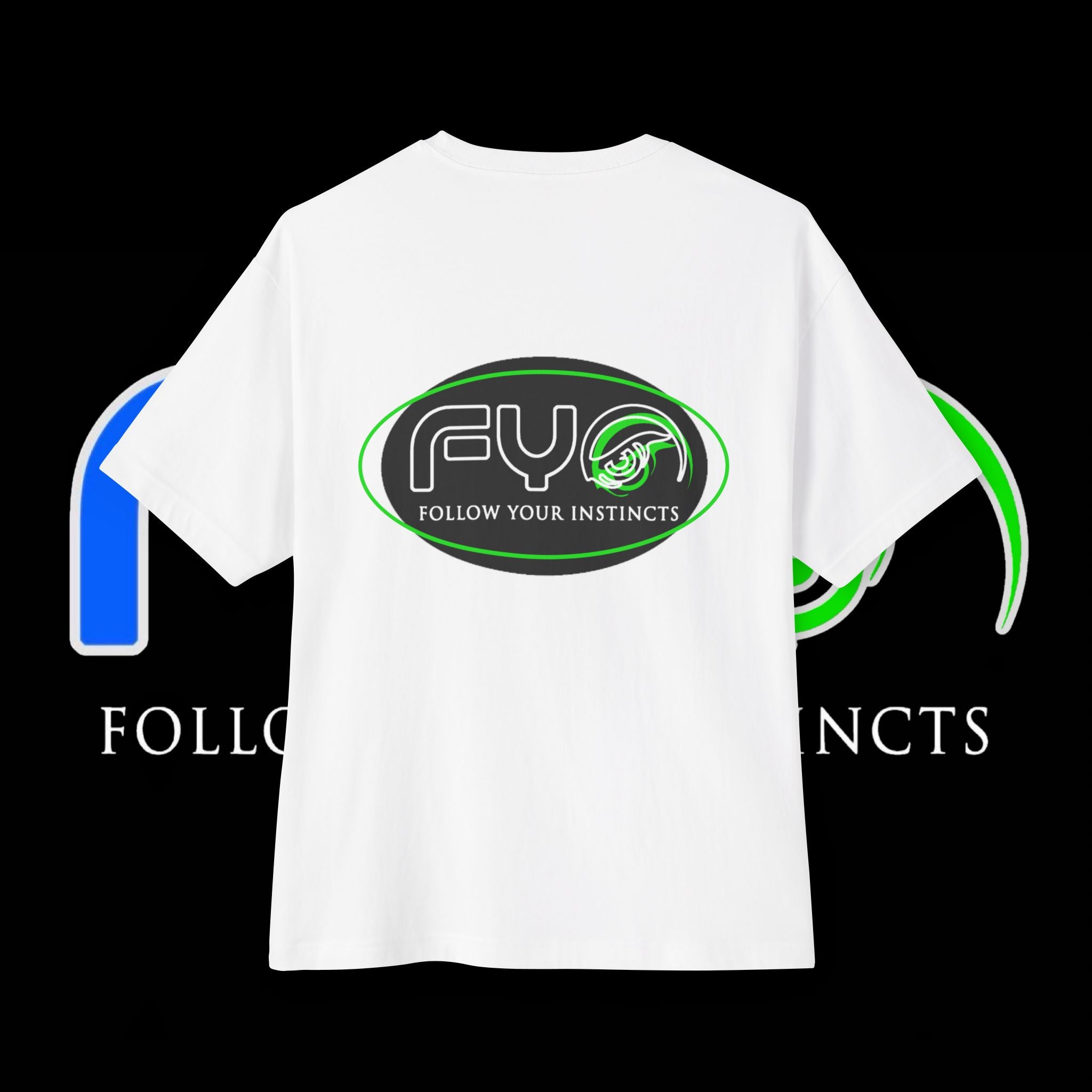 Product of Time; Boxy Tee Green