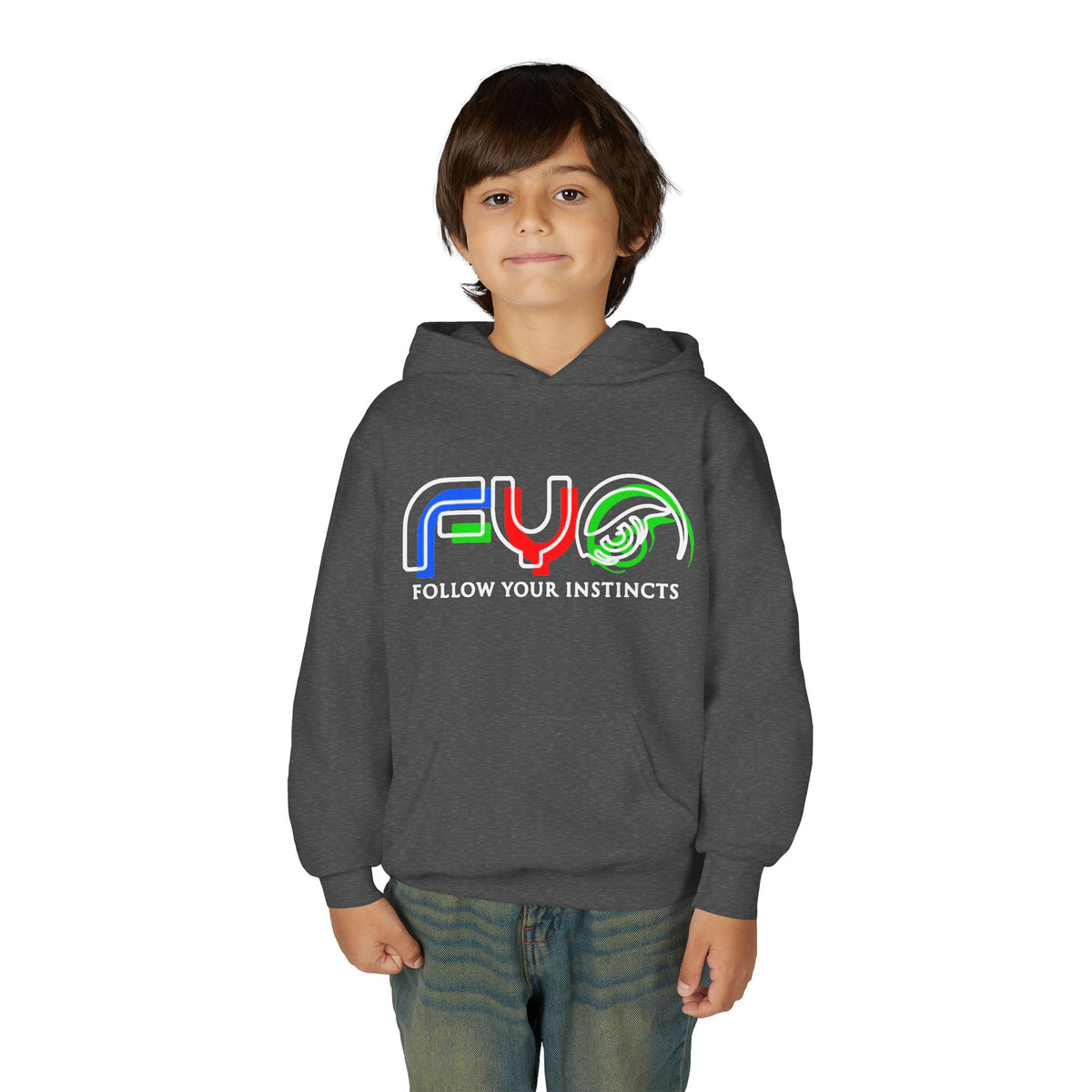 Seeing Double Youth Hoodie