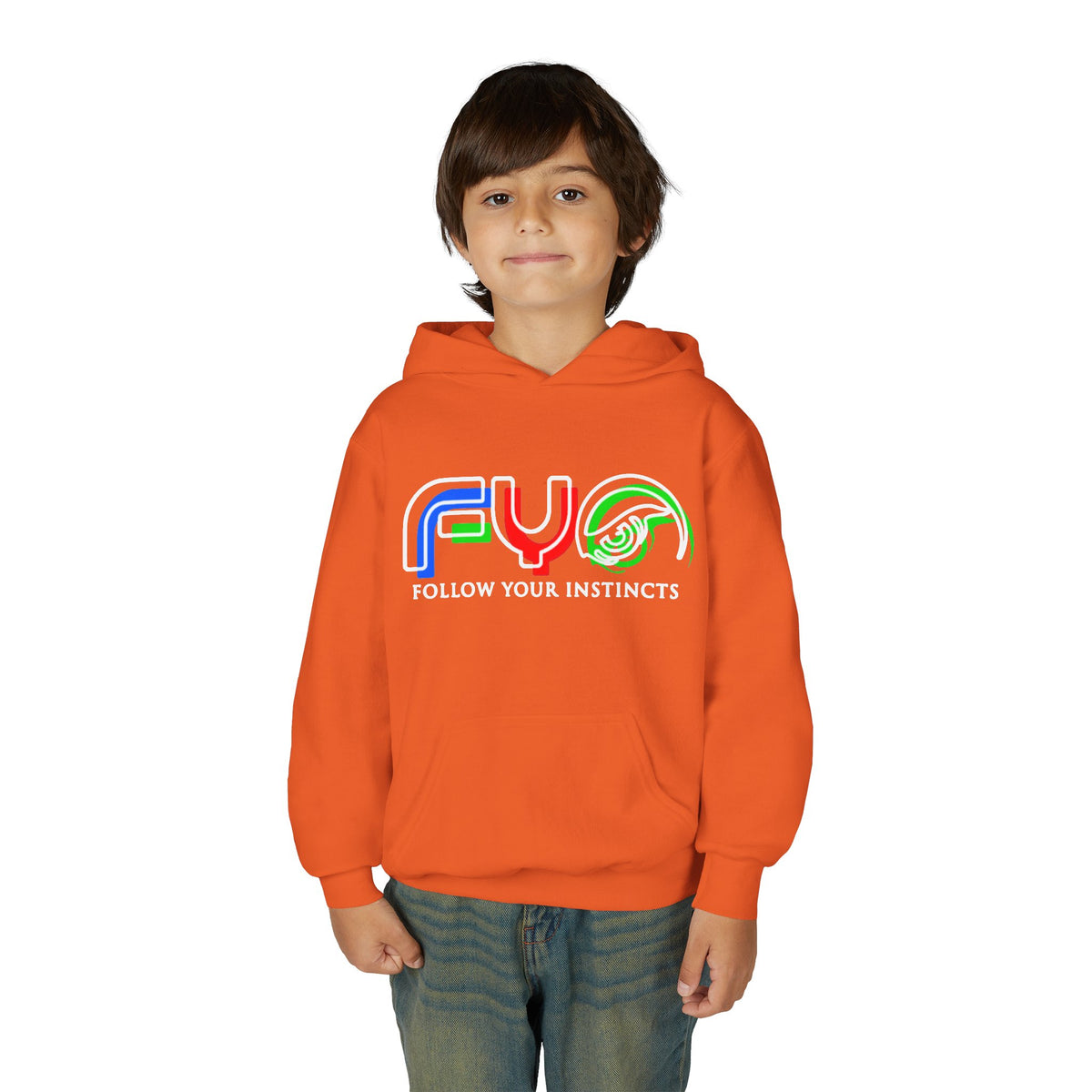 Seeing Double Youth Hoodie