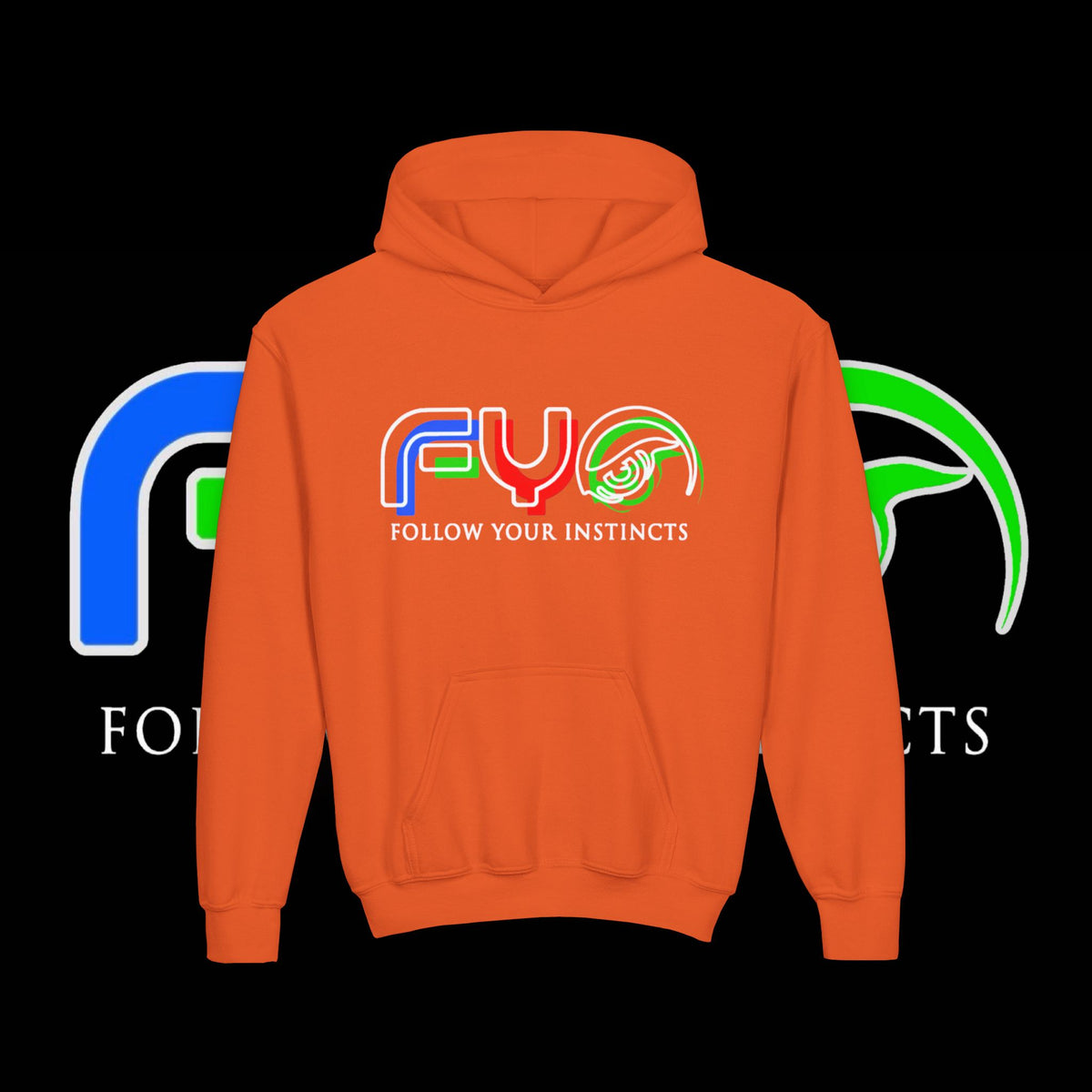 Seeing Double Youth Hoodie