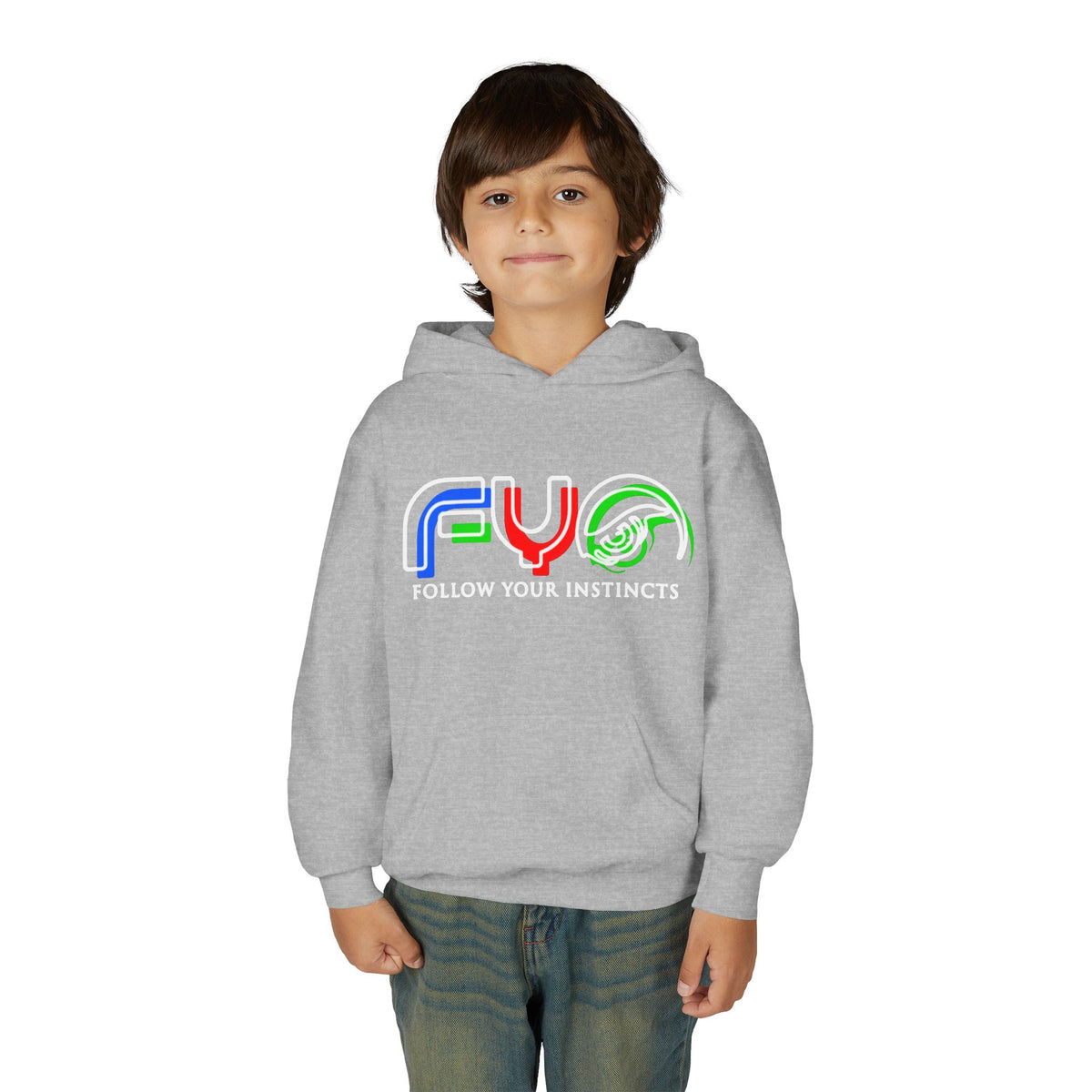 Seeing Double Youth Hoodie