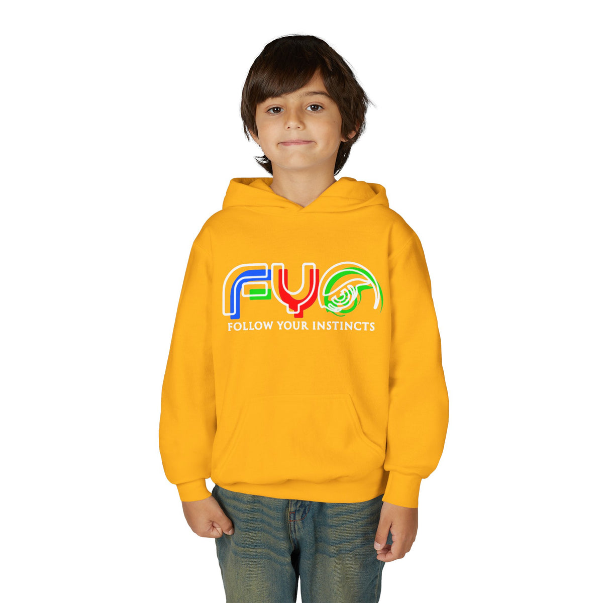 Seeing Double Youth Hoodie