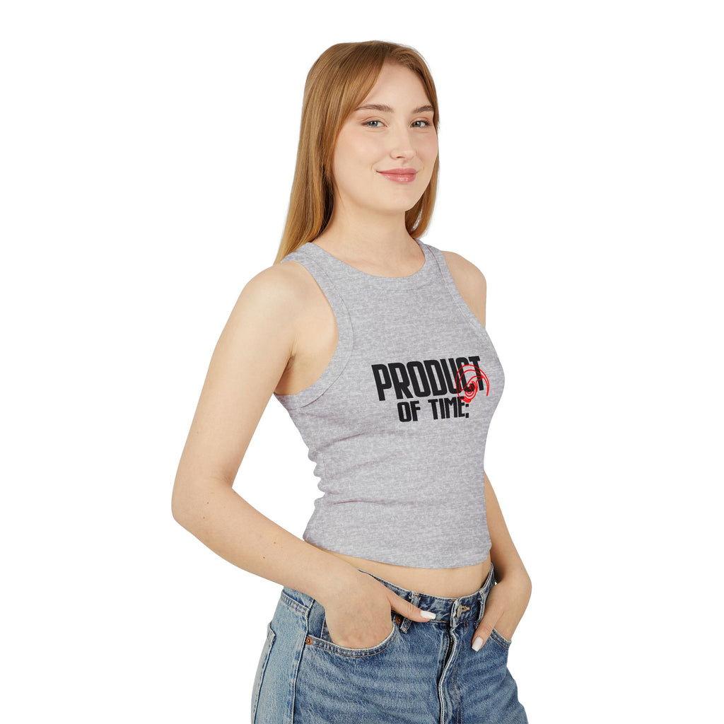 POT; Racer Crop Tank RED